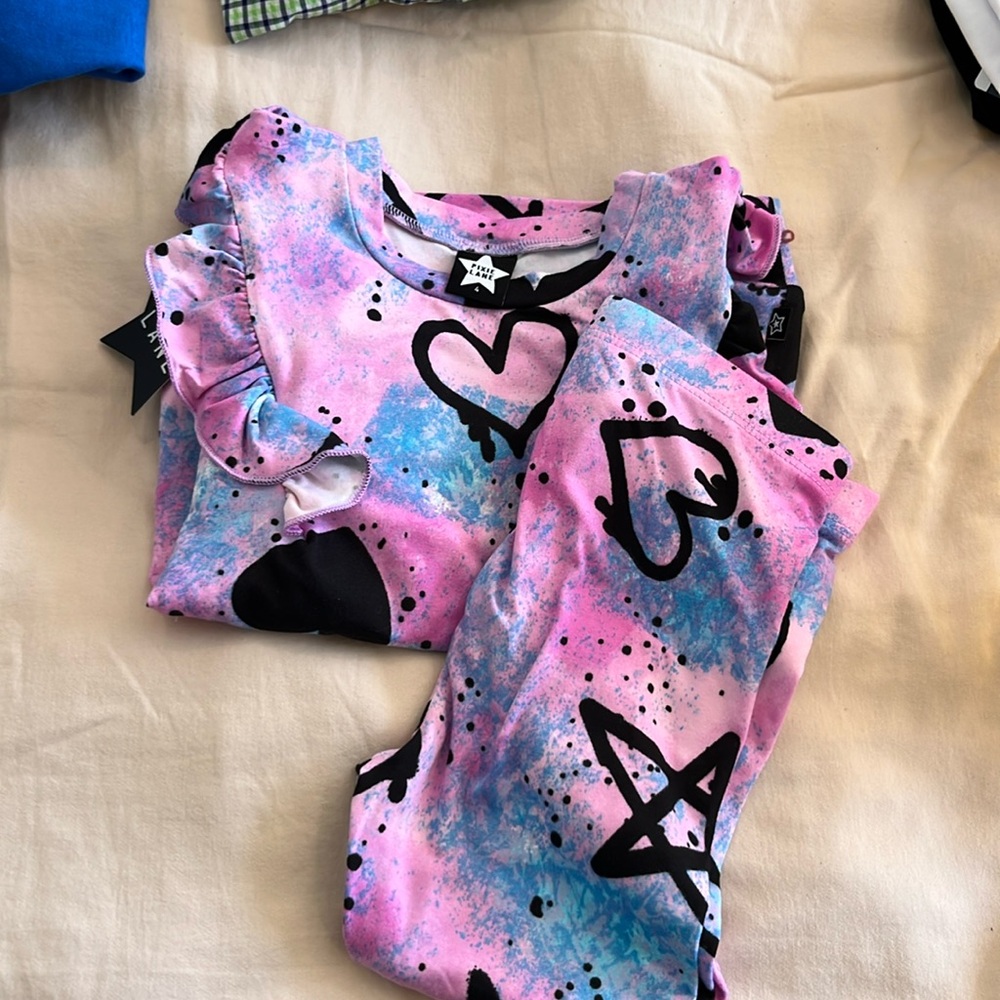 Brand new with tags leggings and matching top